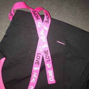 Breast cancer theme scurbs